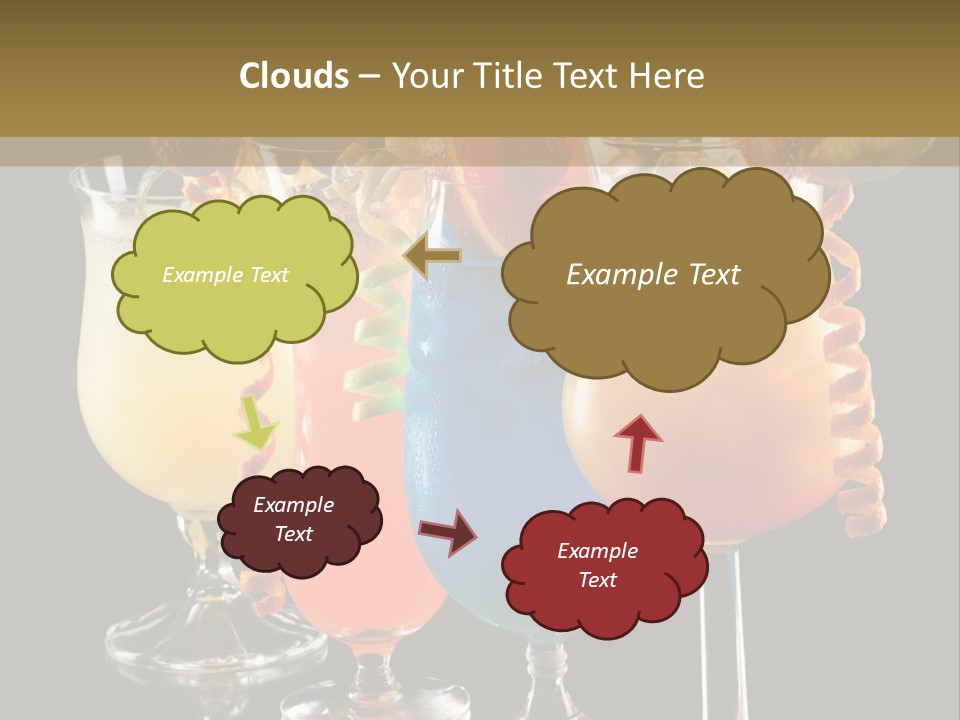 Close Up Raspberry Twist PowerPoint Template