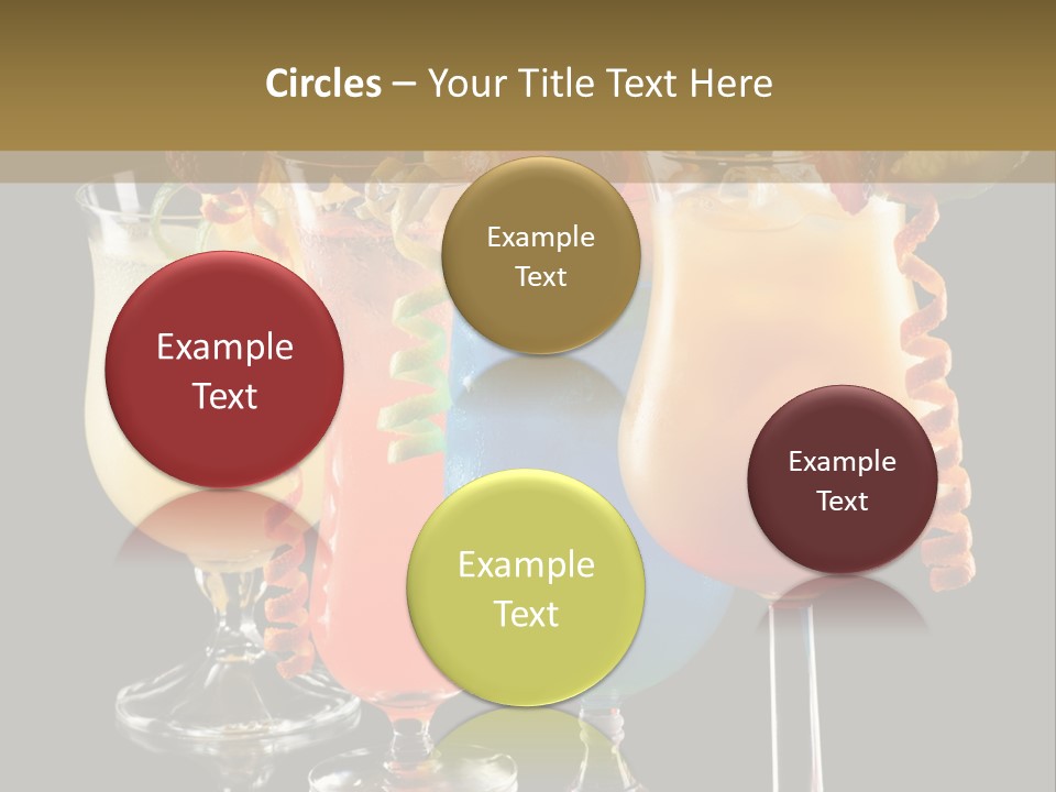 Close Up Raspberry Twist PowerPoint Template