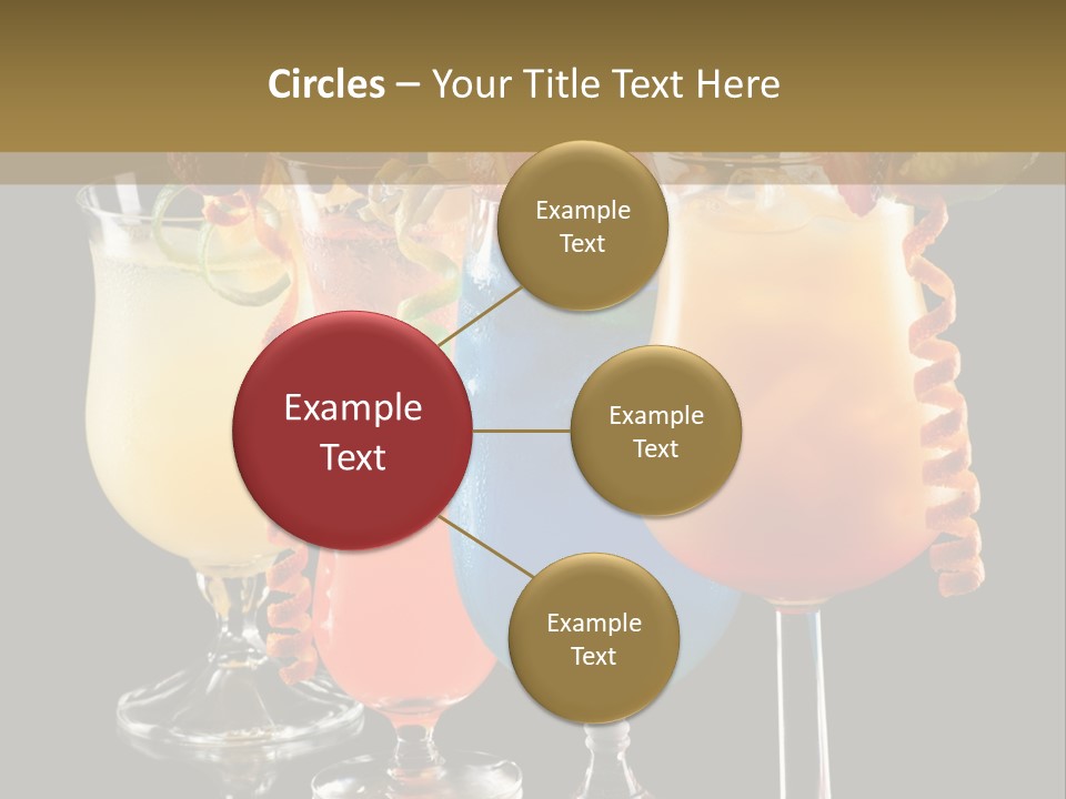 Close Up Raspberry Twist PowerPoint Template