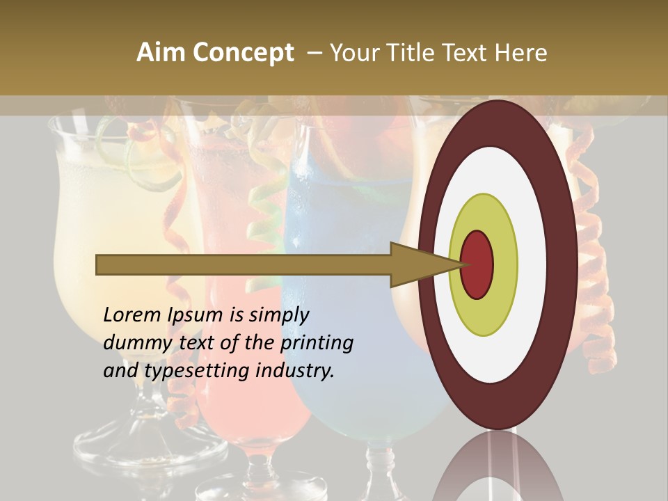 Close Up Raspberry Twist PowerPoint Template