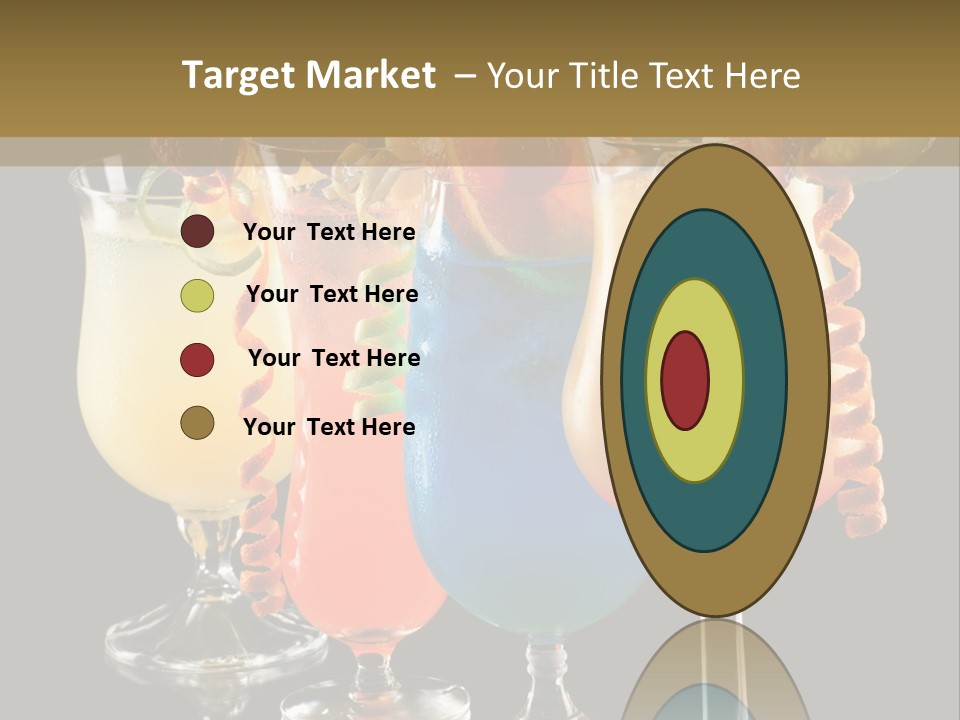 Close Up Raspberry Twist PowerPoint Template