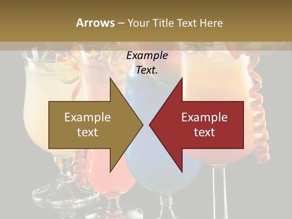 Close Up Raspberry Twist PowerPoint Template