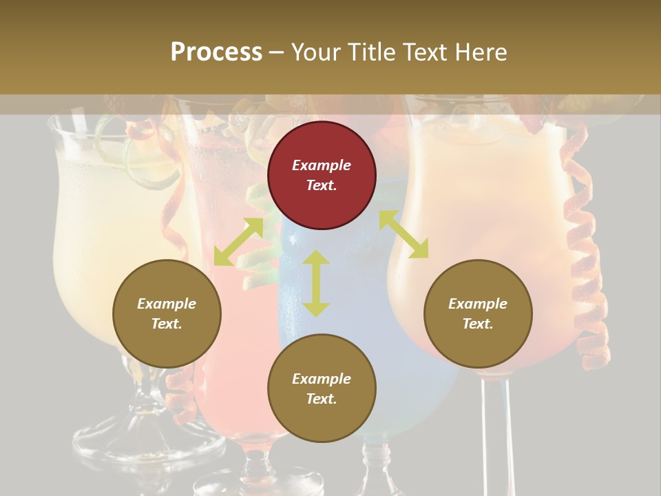 Close Up Raspberry Twist PowerPoint Template