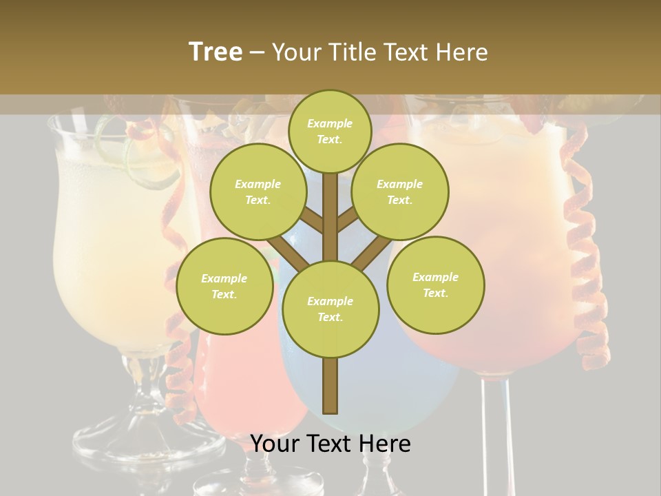 Close Up Raspberry Twist PowerPoint Template