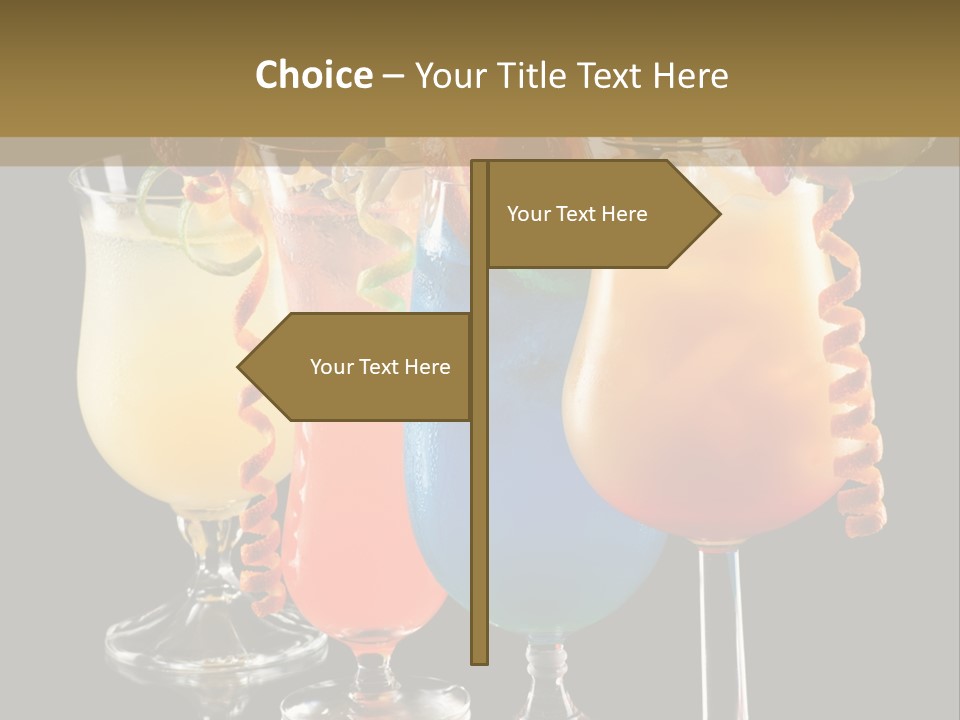 Close Up Raspberry Twist PowerPoint Template