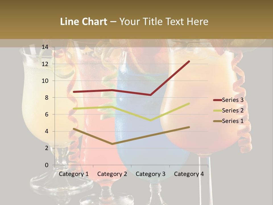 Close Up Raspberry Twist PowerPoint Template