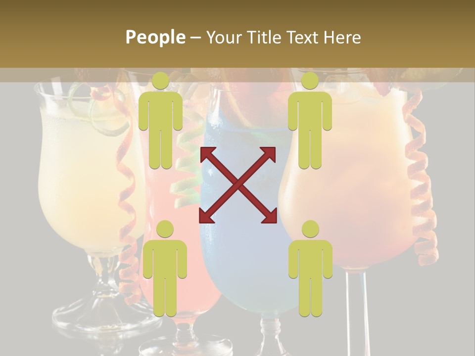 Close Up Raspberry Twist PowerPoint Template