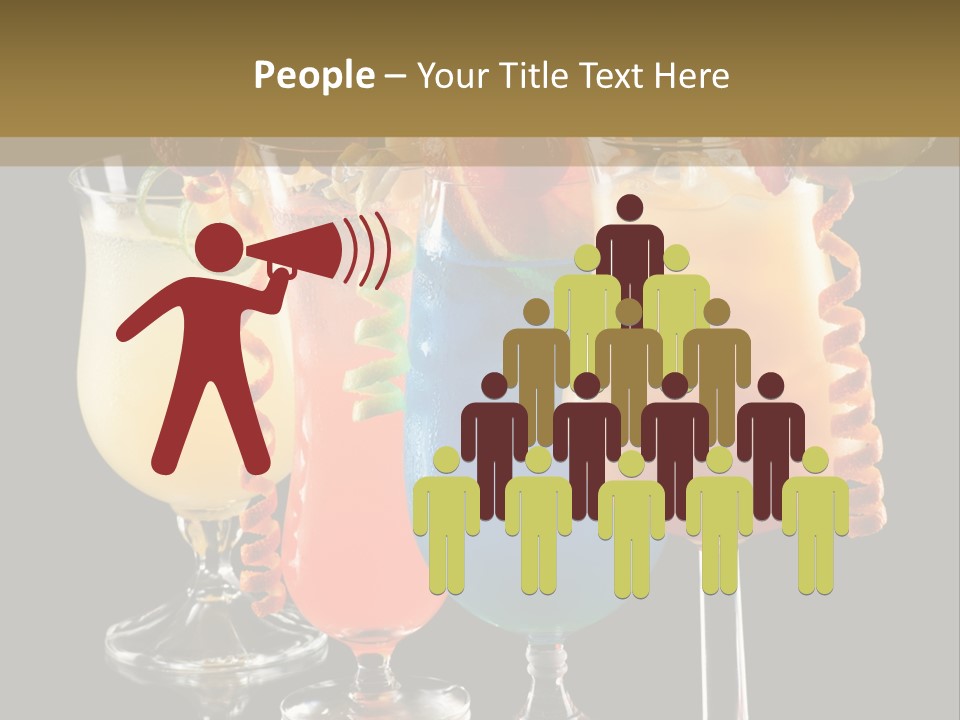 Close Up Raspberry Twist PowerPoint Template