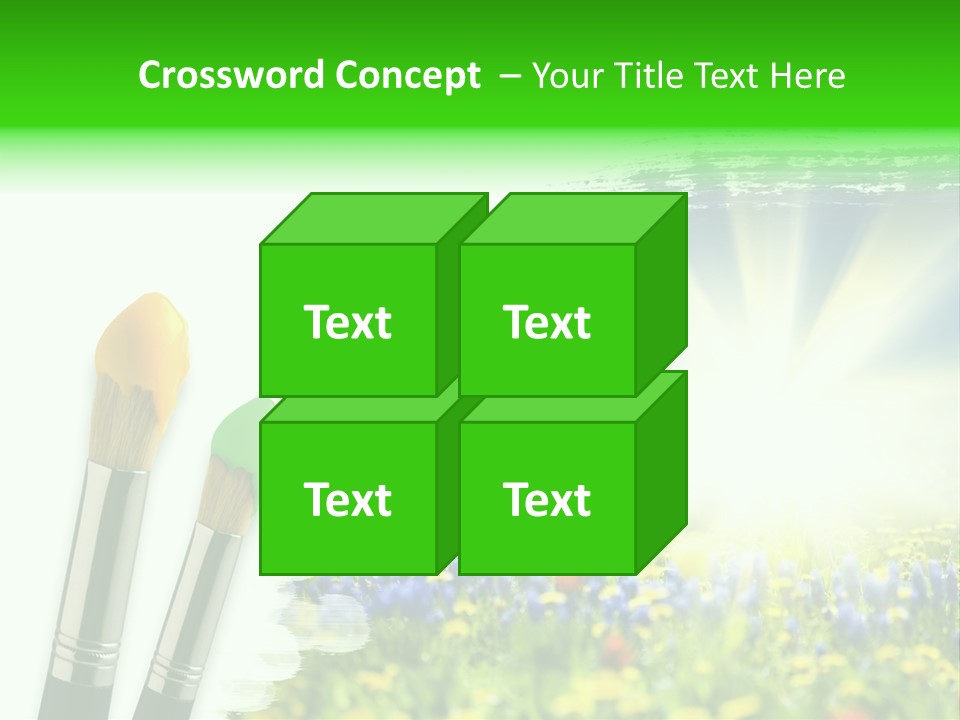 Decoration Enamel Tint PowerPoint Template
