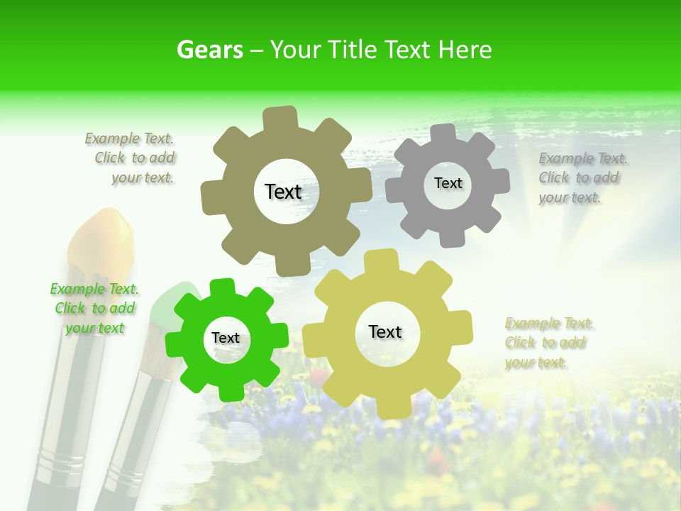 Decoration Enamel Tint PowerPoint Template