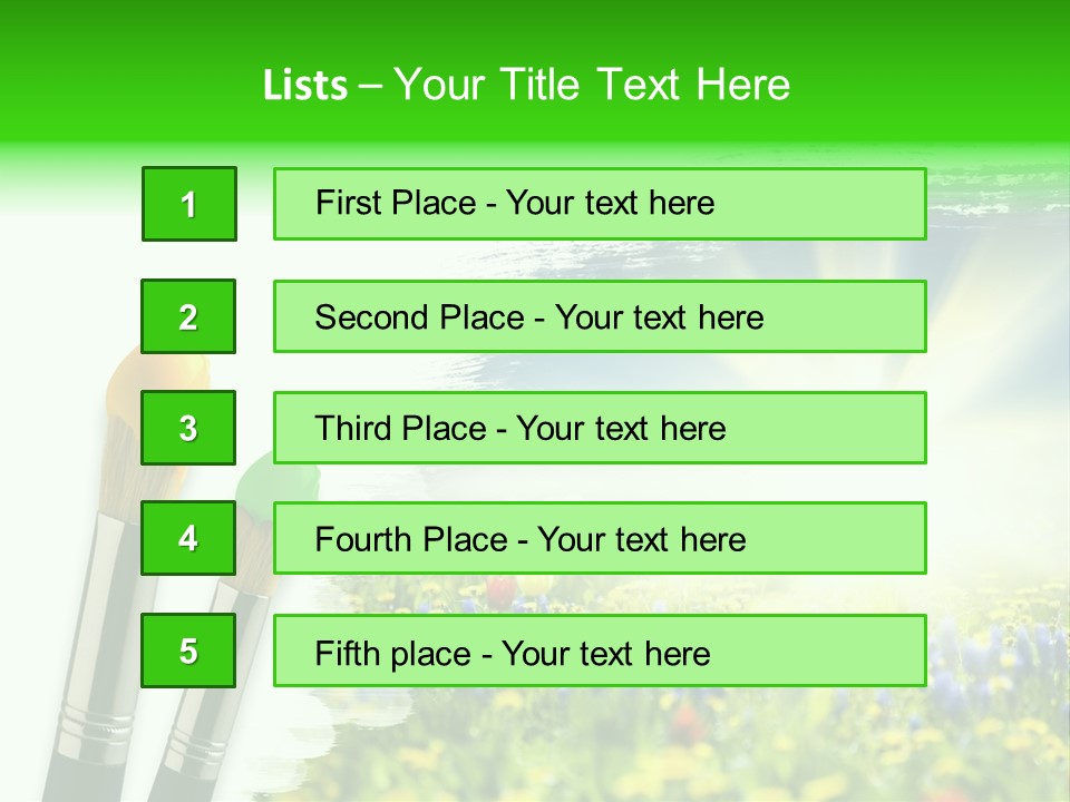 Decoration Enamel Tint PowerPoint Template