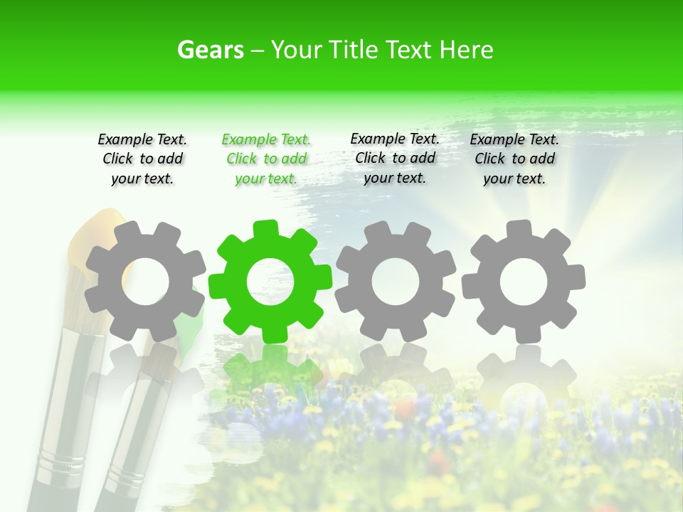 Decoration Enamel Tint PowerPoint Template