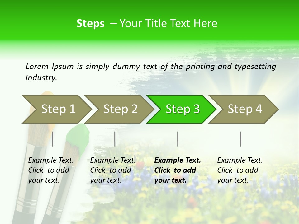 Decoration Enamel Tint PowerPoint Template
