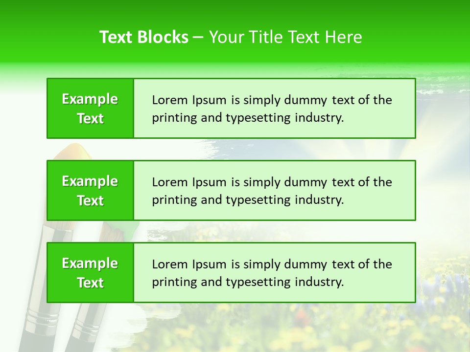 Decoration Enamel Tint PowerPoint Template