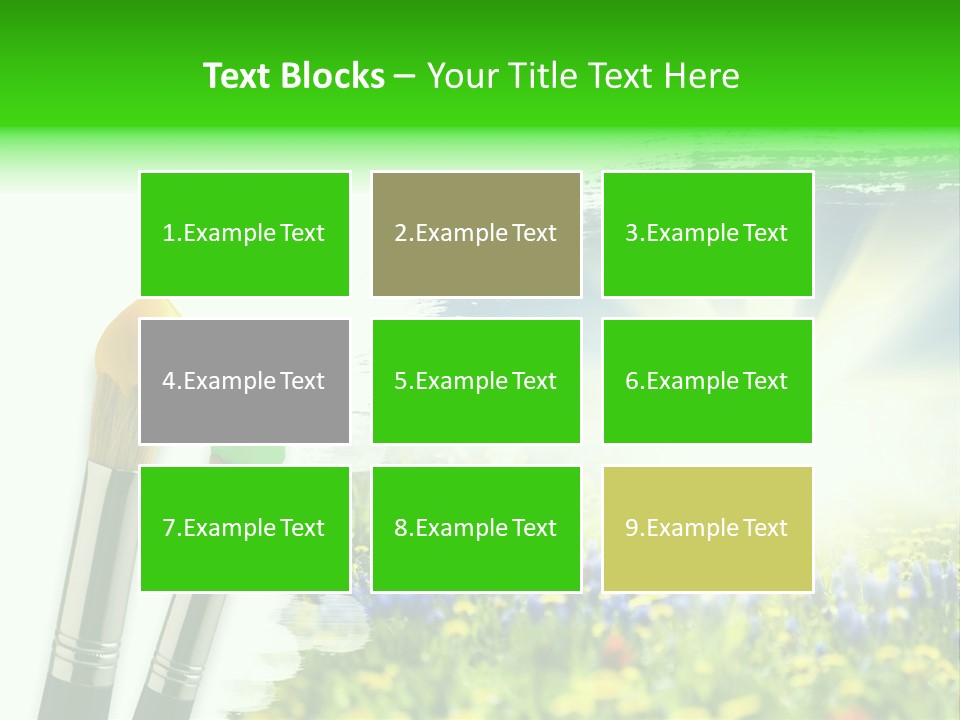 Decoration Enamel Tint PowerPoint Template