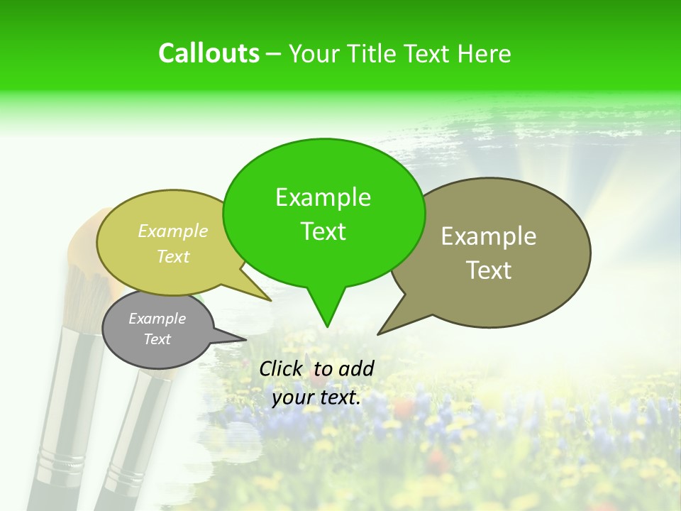 Decoration Enamel Tint PowerPoint Template