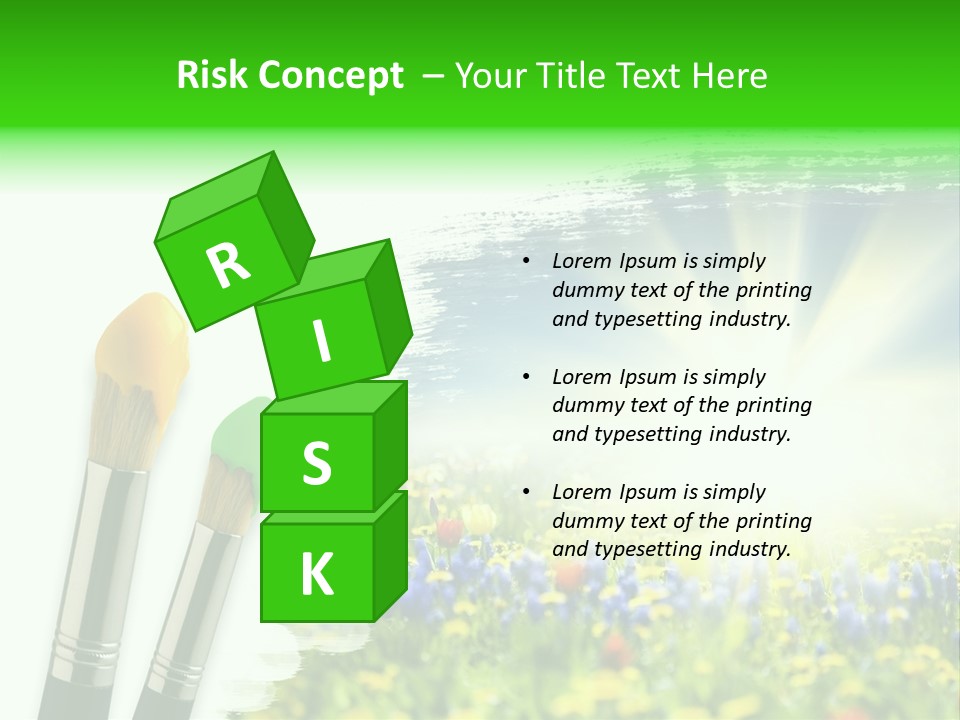 Decoration Enamel Tint PowerPoint Template