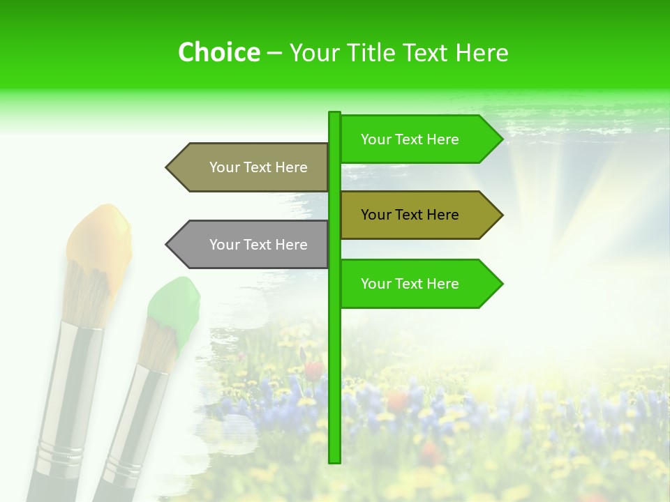 Decoration Enamel Tint PowerPoint Template