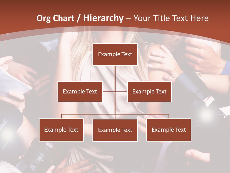 Woman People Photographer PowerPoint Template