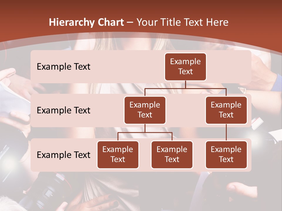 Woman People Photographer PowerPoint Template