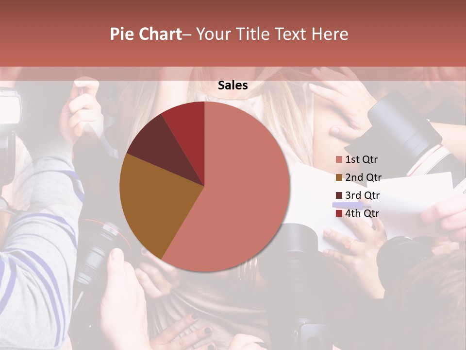 Caucasian Smiling Young PowerPoint Template