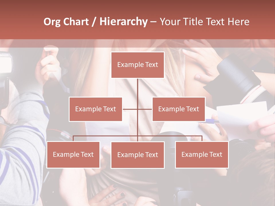 Caucasian Smiling Young PowerPoint Template