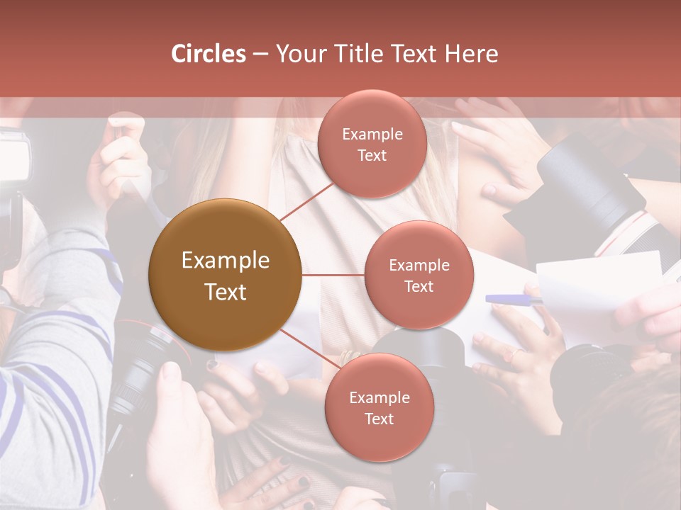 Caucasian Smiling Young PowerPoint Template
