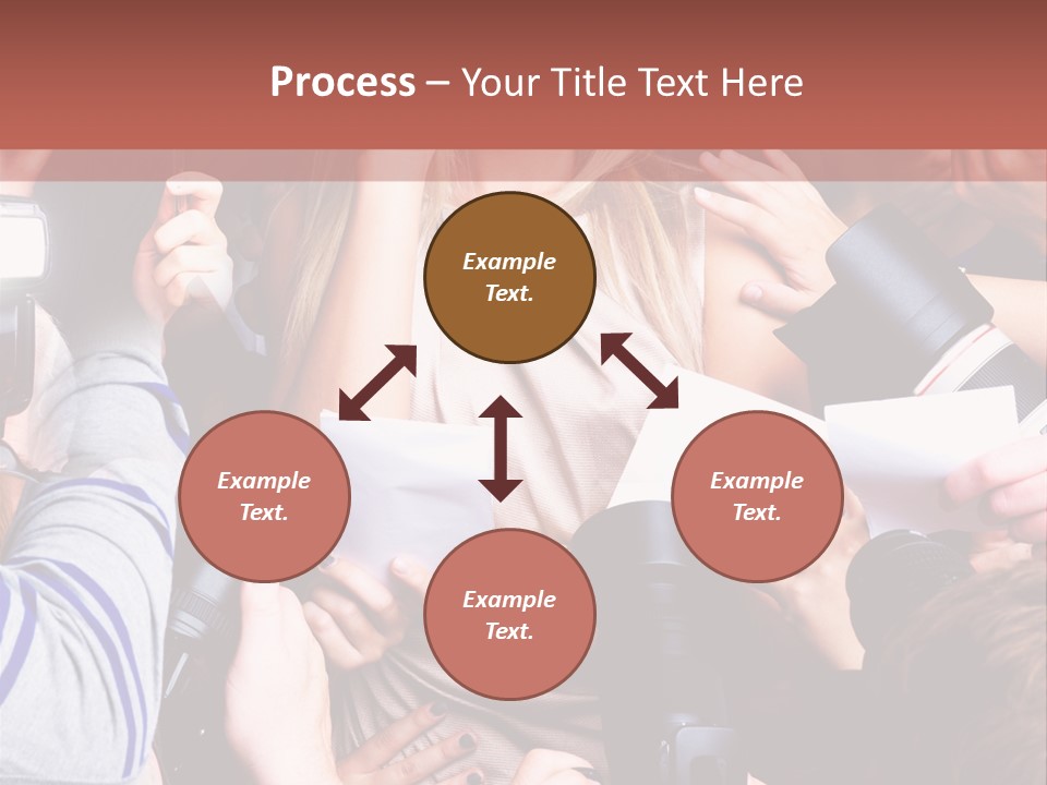Caucasian Smiling Young PowerPoint Template