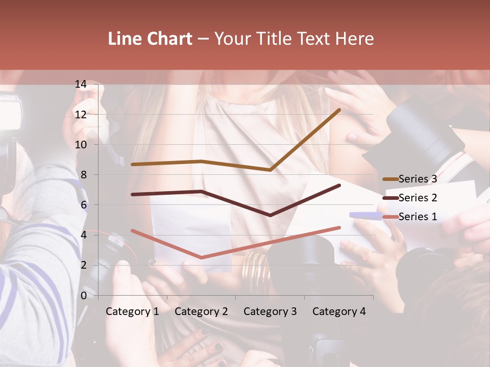 Caucasian Smiling Young PowerPoint Template