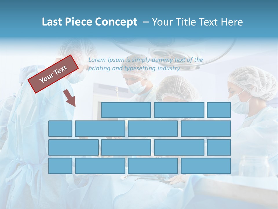 Sterile Young Assistance PowerPoint Template