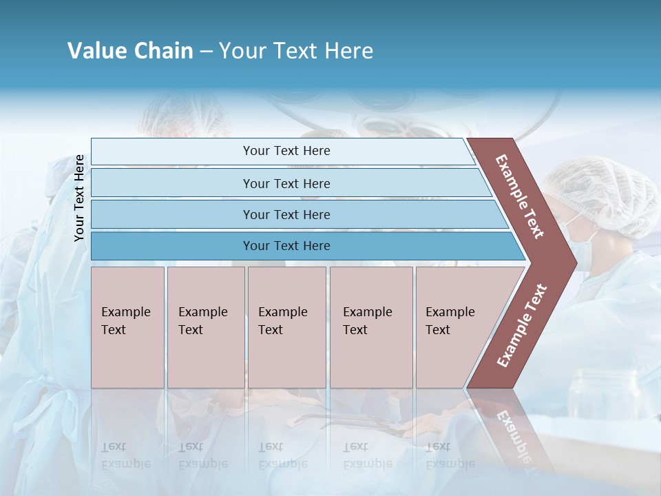 Sterile Young Assistance PowerPoint Template