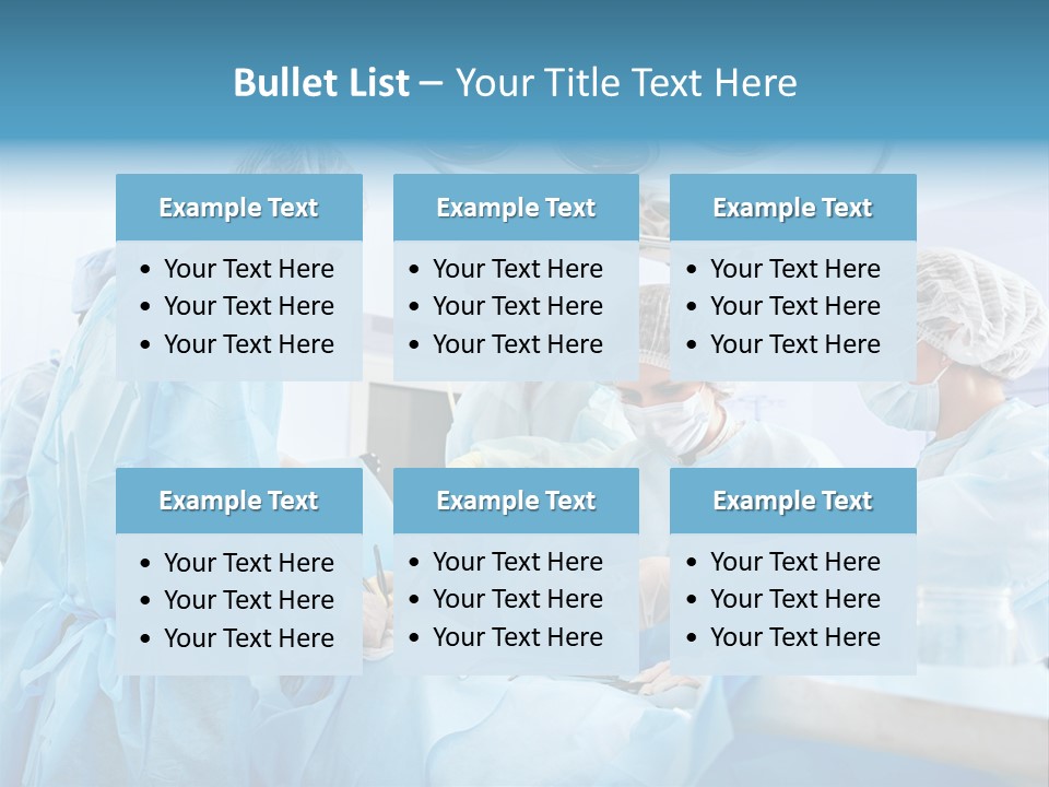 Sterile Young Assistance PowerPoint Template