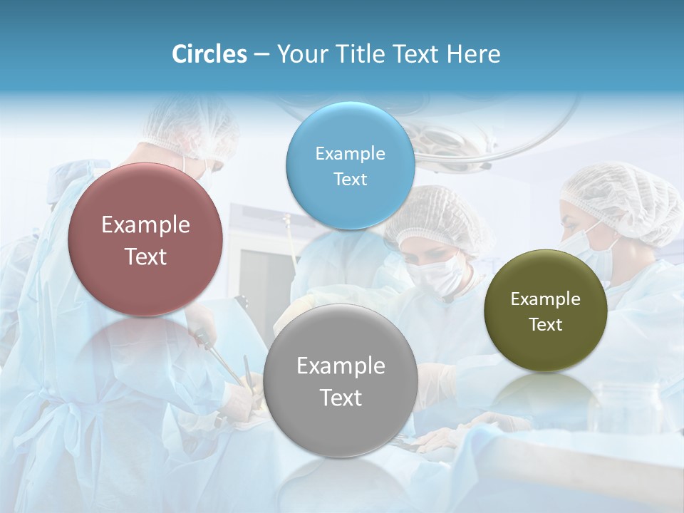 Sterile Young Assistance PowerPoint Template