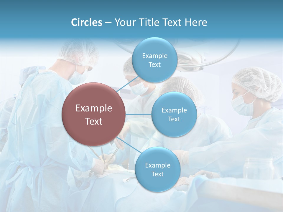 Sterile Young Assistance PowerPoint Template