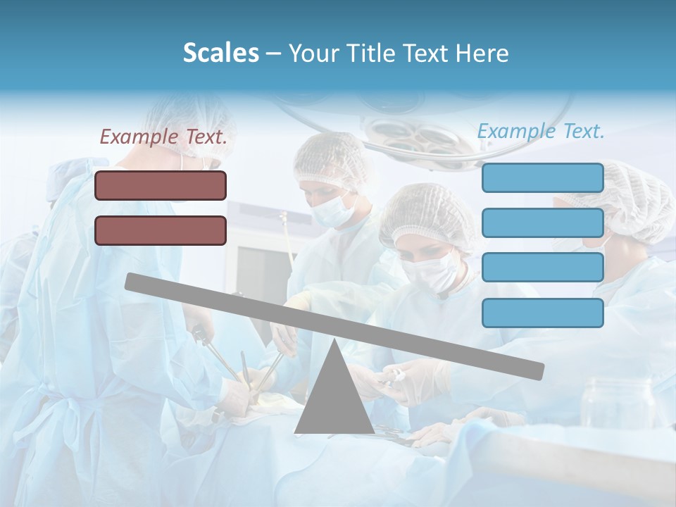 Sterile Young Assistance PowerPoint Template