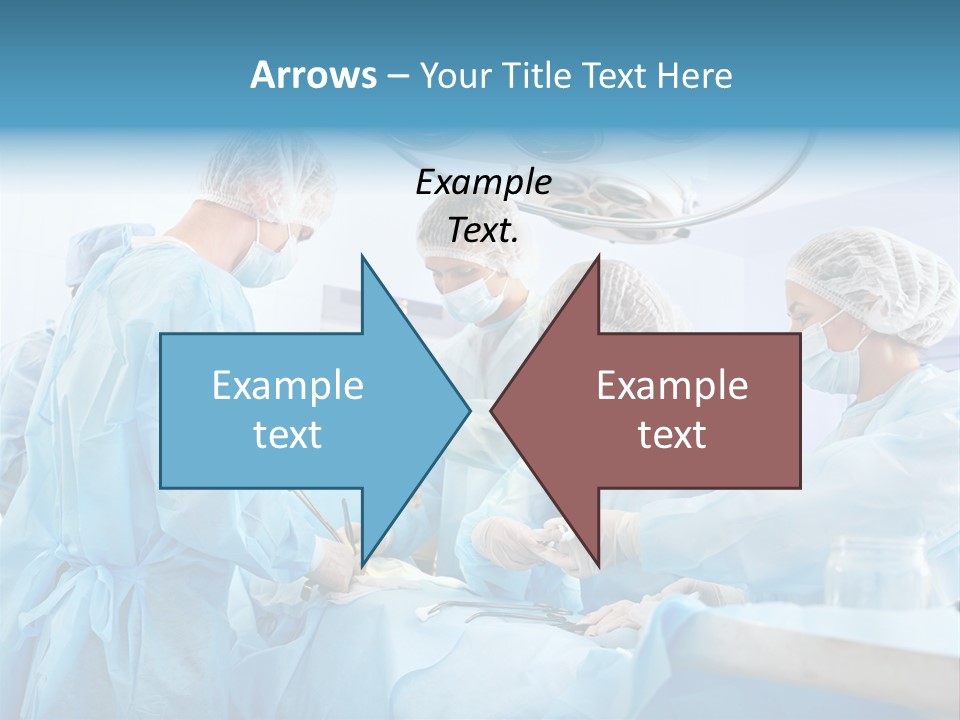 Sterile Young Assistance PowerPoint Template