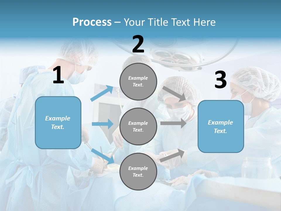 Sterile Young Assistance PowerPoint Template
