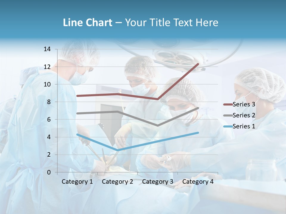 Sterile Young Assistance PowerPoint Template