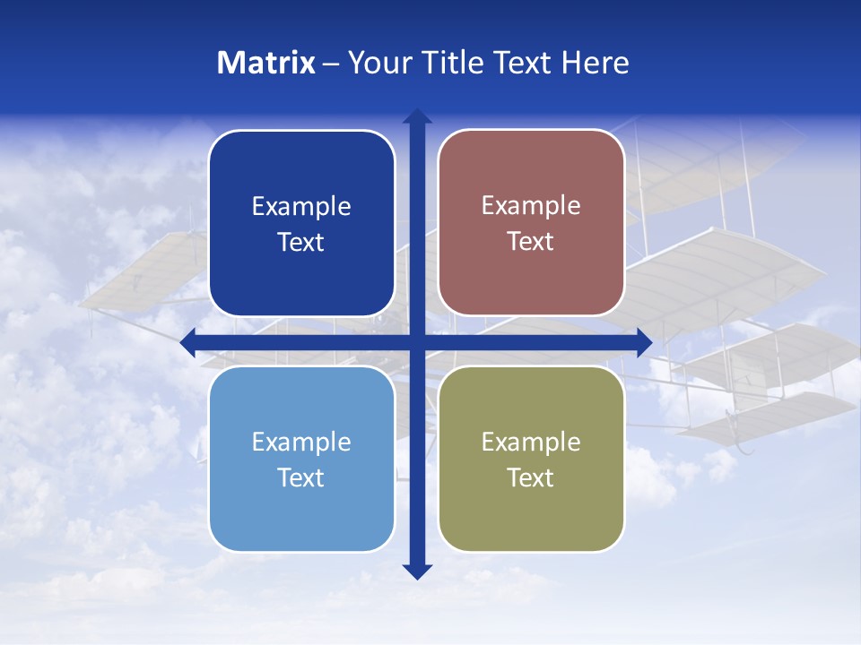 Aerial Transportation Outdoor PowerPoint Template