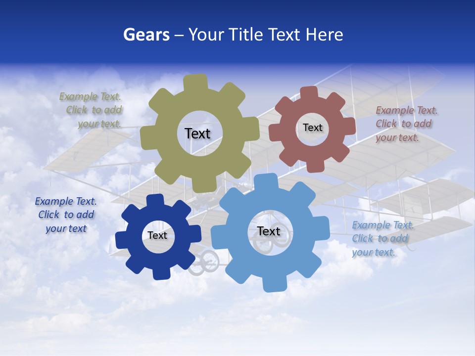 Aerial Transportation Outdoor PowerPoint Template