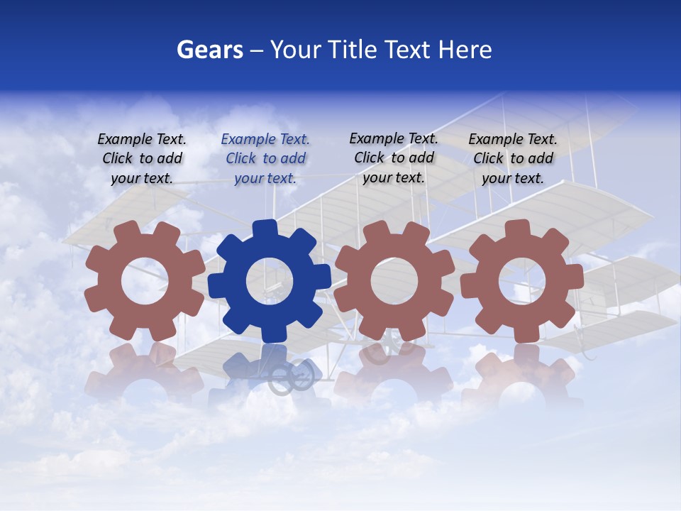 Aerial Transportation Outdoor PowerPoint Template