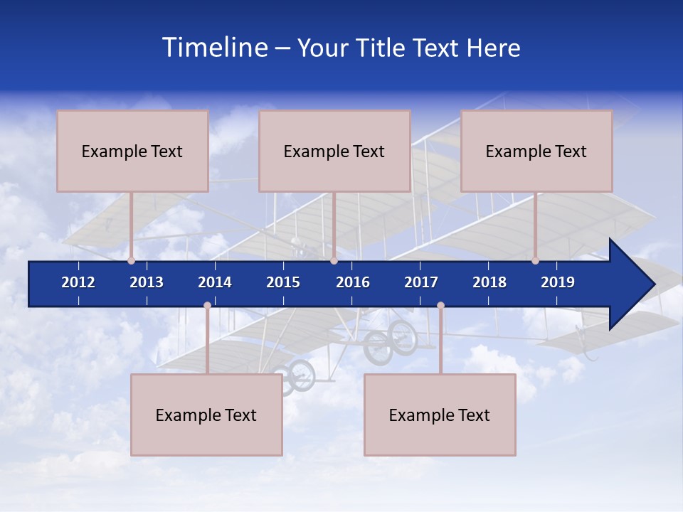 Aerial Transportation Outdoor PowerPoint Template