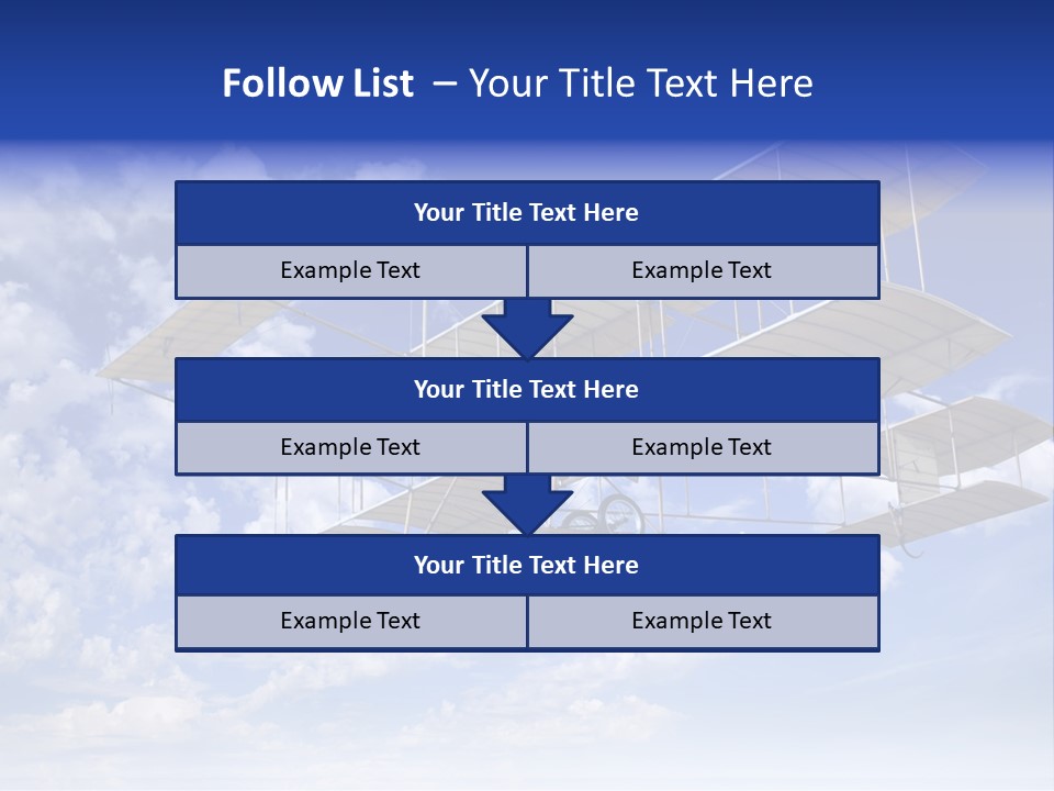Aerial Transportation Outdoor PowerPoint Template