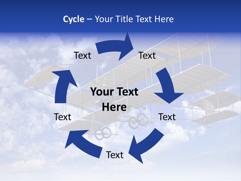 Aerial Transportation Outdoor PowerPoint Template
