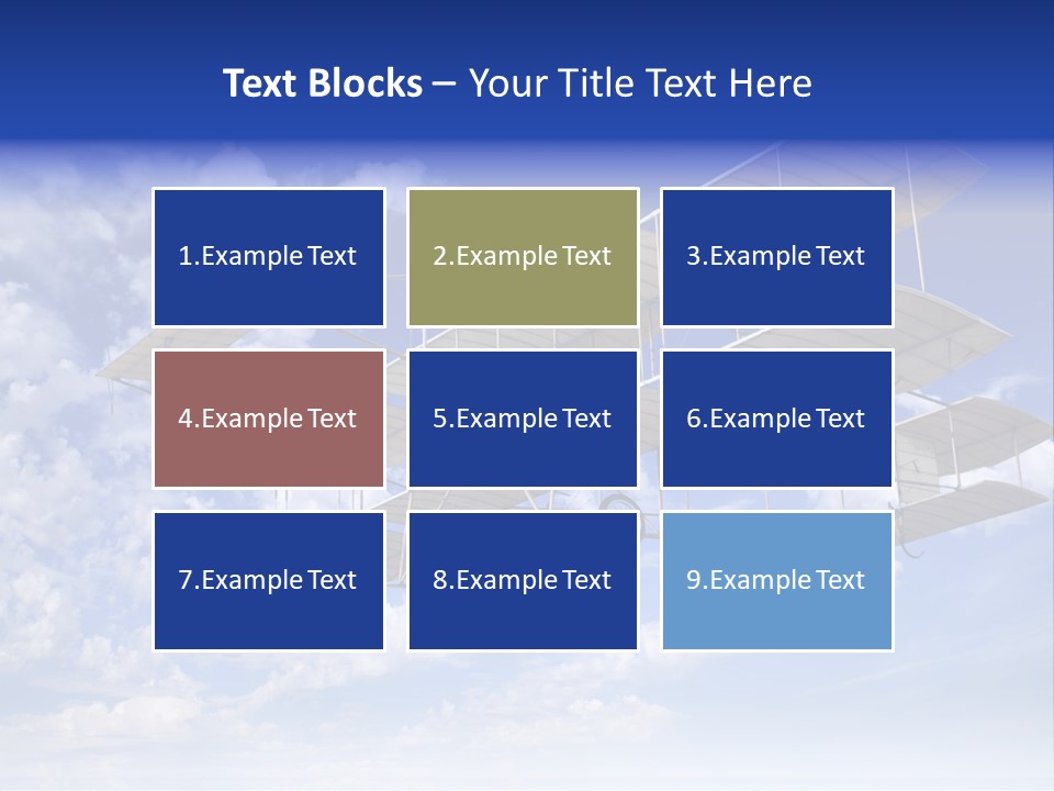 Aerial Transportation Outdoor PowerPoint Template