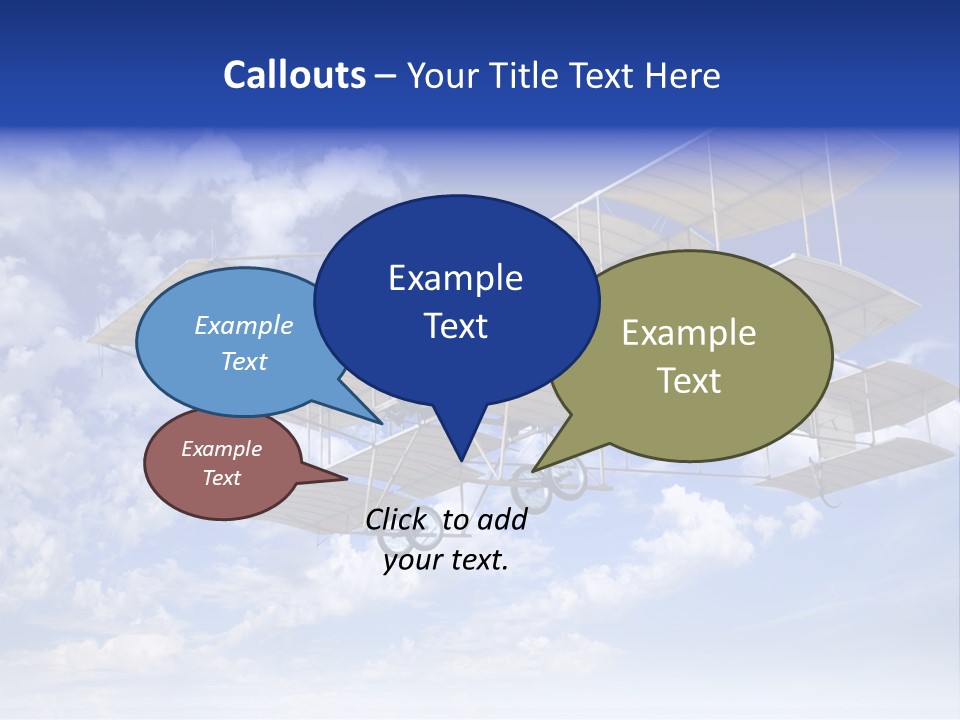 Aerial Transportation Outdoor PowerPoint Template