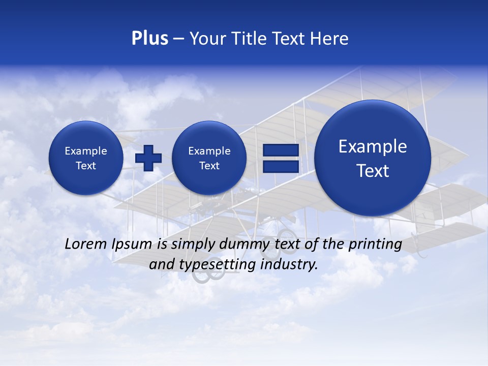 Aerial Transportation Outdoor PowerPoint Template