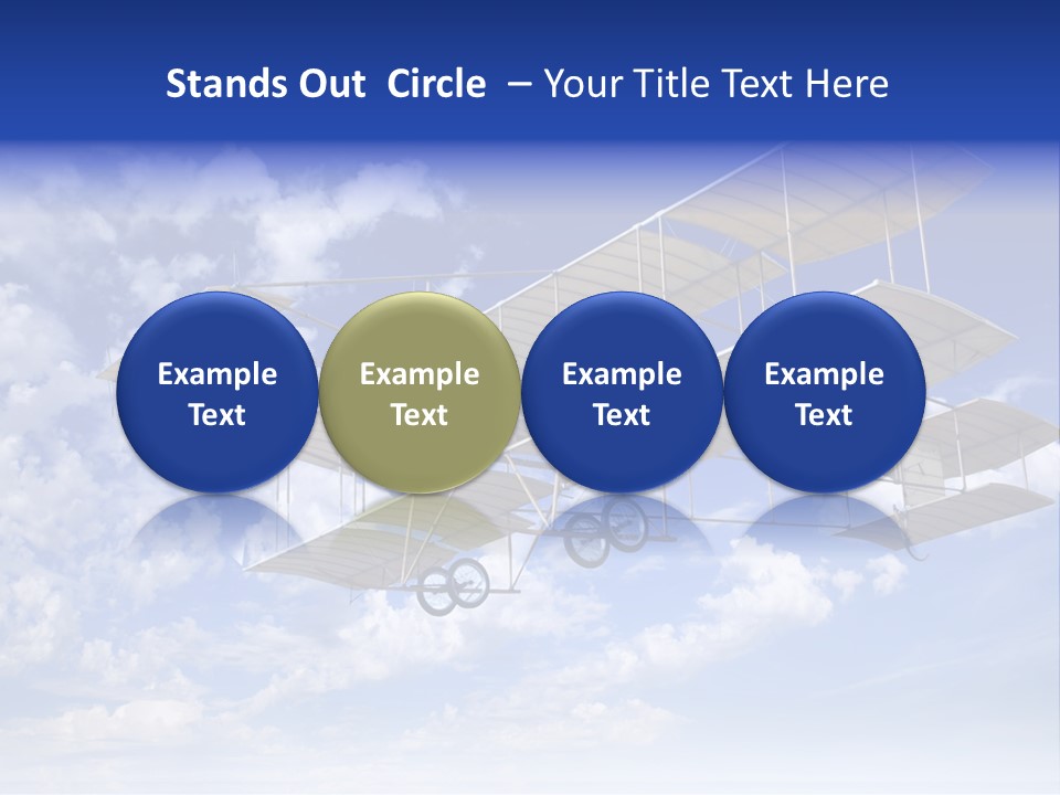 Aerial Transportation Outdoor PowerPoint Template