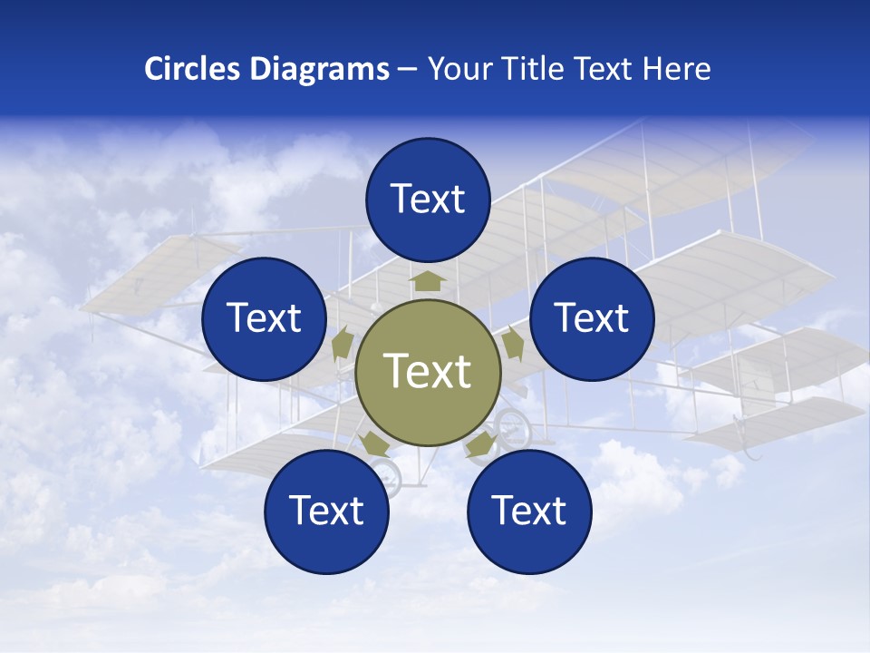 Aerial Transportation Outdoor PowerPoint Template