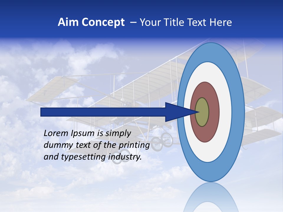 Aerial Transportation Outdoor PowerPoint Template